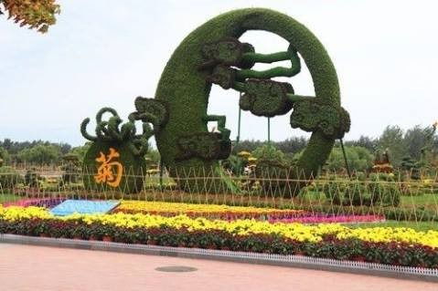 四川成都五色草雕塑廠(chǎng) 大象五色草綠雕造型可來(lái)圖定制各個(gè)精致