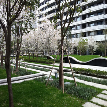 上海綠化景觀公司、上海庭院景觀工程、上海庭院景觀設計、上海小區綠化 .