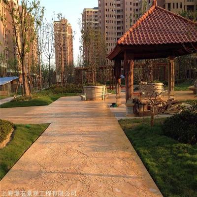 壓模地坪做法 室內(nèi)壓模地坪源自璟石